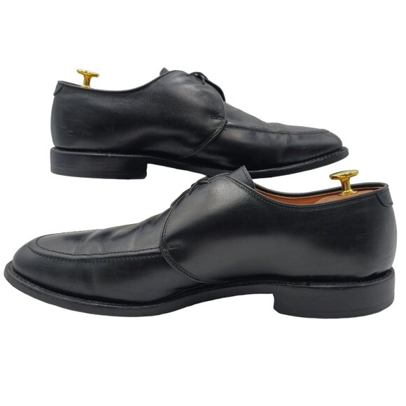 Allen Edmonds Slayton Men\'s size 10.5D Black Leather Derby Oxfords Dress Shoes main image 4
